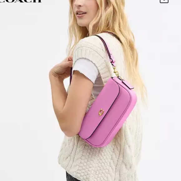 Authentic Coach Brook Flap Chain Bag - Picture 4 of 4